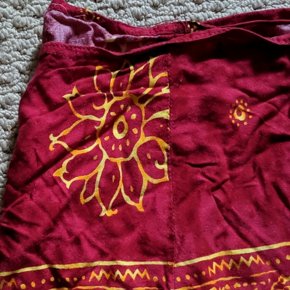 Tribal wrap skirt - Picture 2 of 4